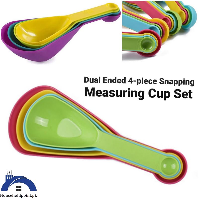 4Pcs Measuring Spoon Set Double Sided Default Title