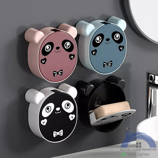 Cute Panda Soap Box