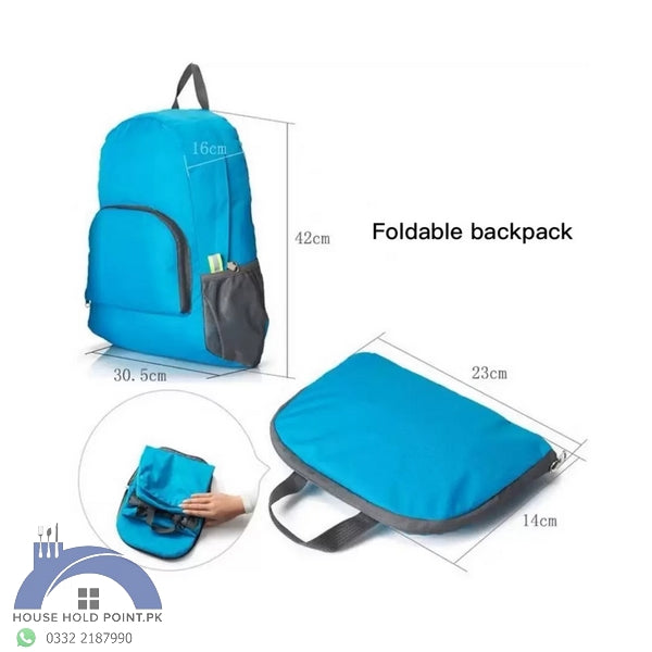 Foldable backpacks best sale