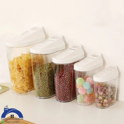 5pcs Food Container Set Plastic Default Title