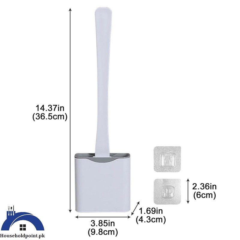 Silicone Toilet Brush With Holder