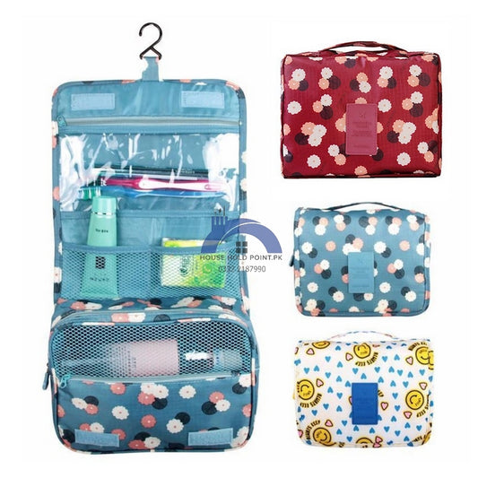 Hanging Travel Toiletry & Cosmetic Pouch Default Title
