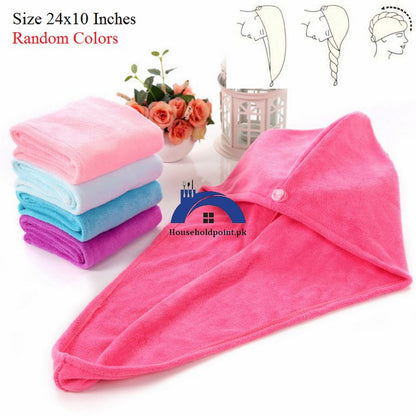 Head Towel (Hair Drying) (Pack Of 3) Default Title