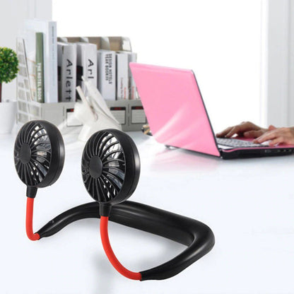 Re Chargeable Neck Fan