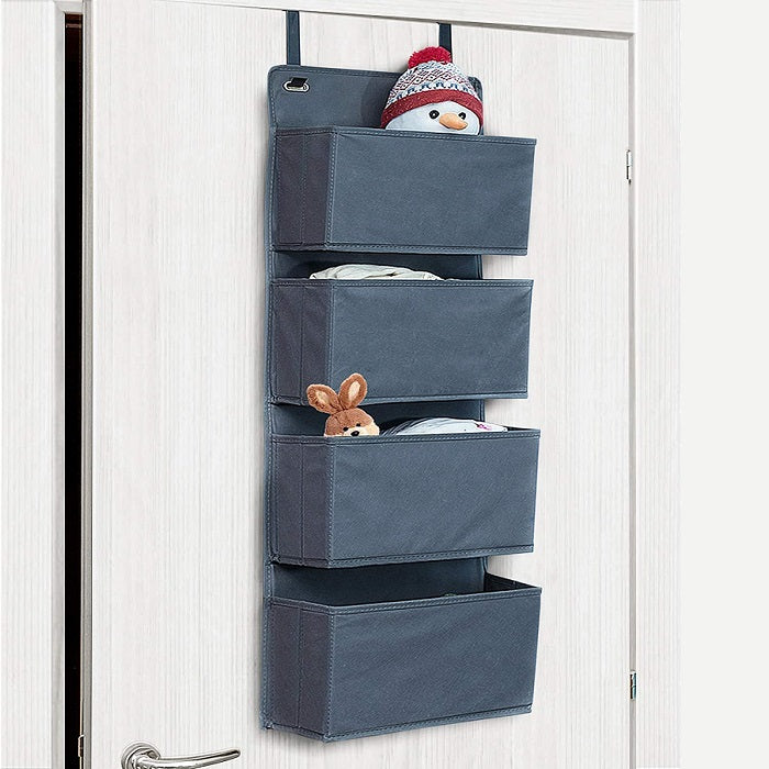 Over The Door Hanging 4 Pockets Organizer Default Title