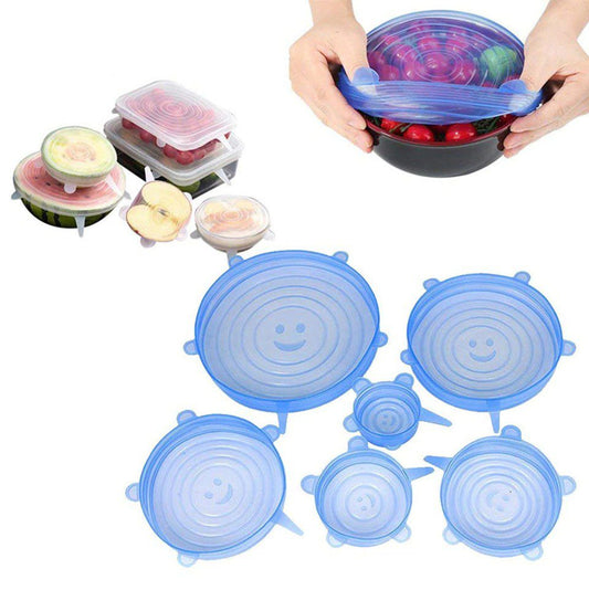 Silicone Lids (Pack Of 6) Default Title