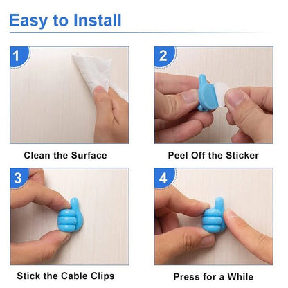 Creative Silicone Thumb Hooks (Pack of 5)