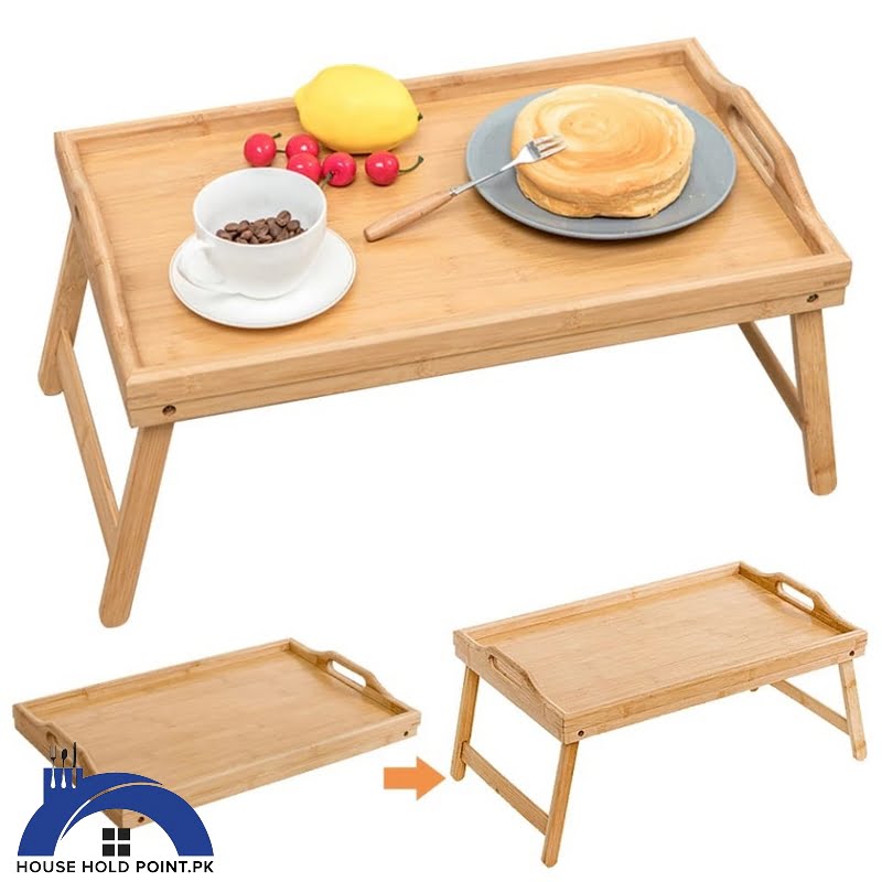 Hold Point Table Folding Bamboo Bed Table – House Hold Point