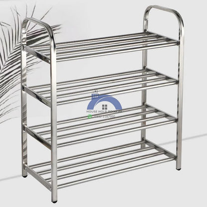 4 Tier Stainless Steel Shoe Rack