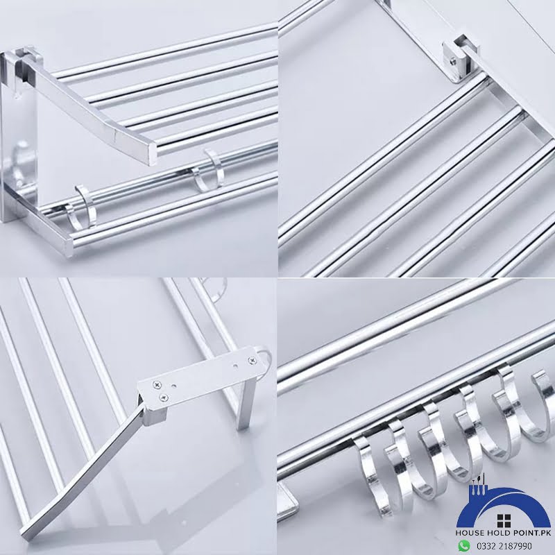 Aluminium Wall Towel Rack