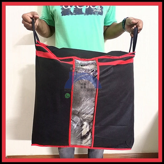 Large Blanket/ Storage Bag 100gsm With Red Stripe