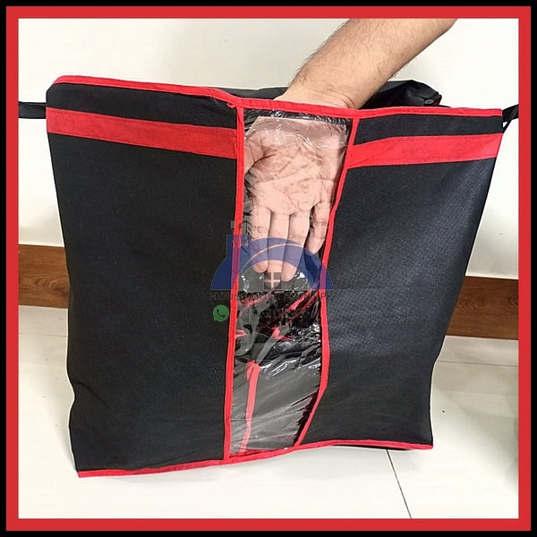 Large Blanket/ Storage Bag 100gsm With Red Stripe