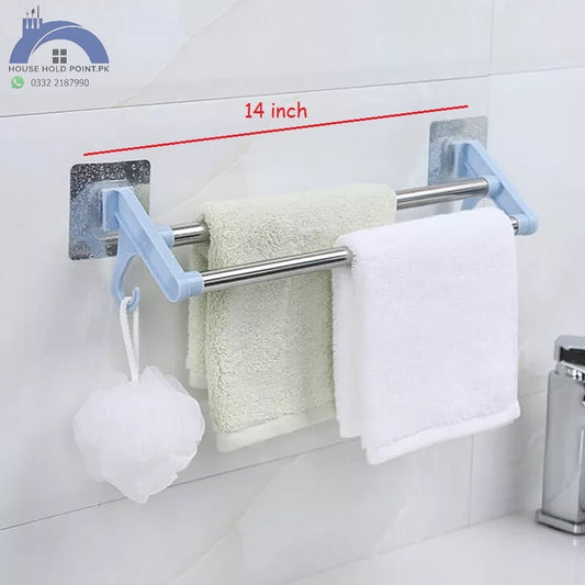 Stick On Double Towel Rack Default Title