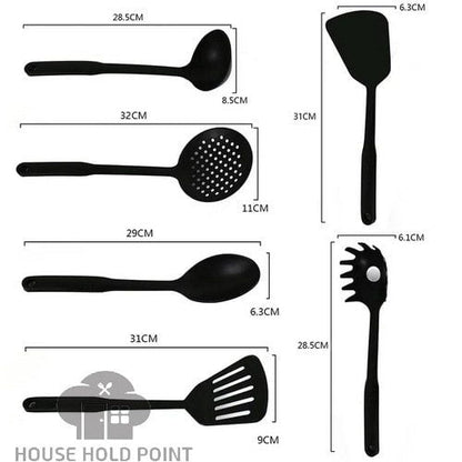 6pcs Non Stick Cooking Utensil Set