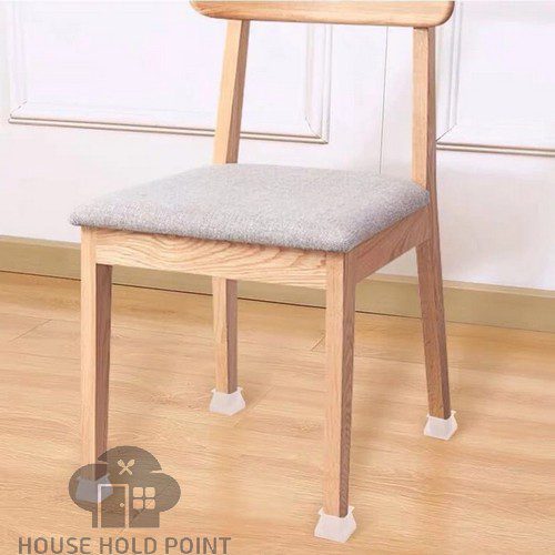 4pcs Silicone Chair Leg Covers (Square)