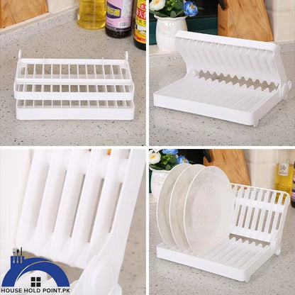 Folding Mini Plate Rack