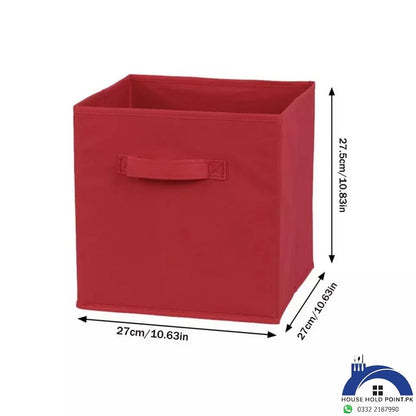 Folding Cube Toy Storage Box
