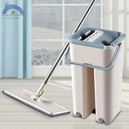 Flat Mop With Bucket Default Title