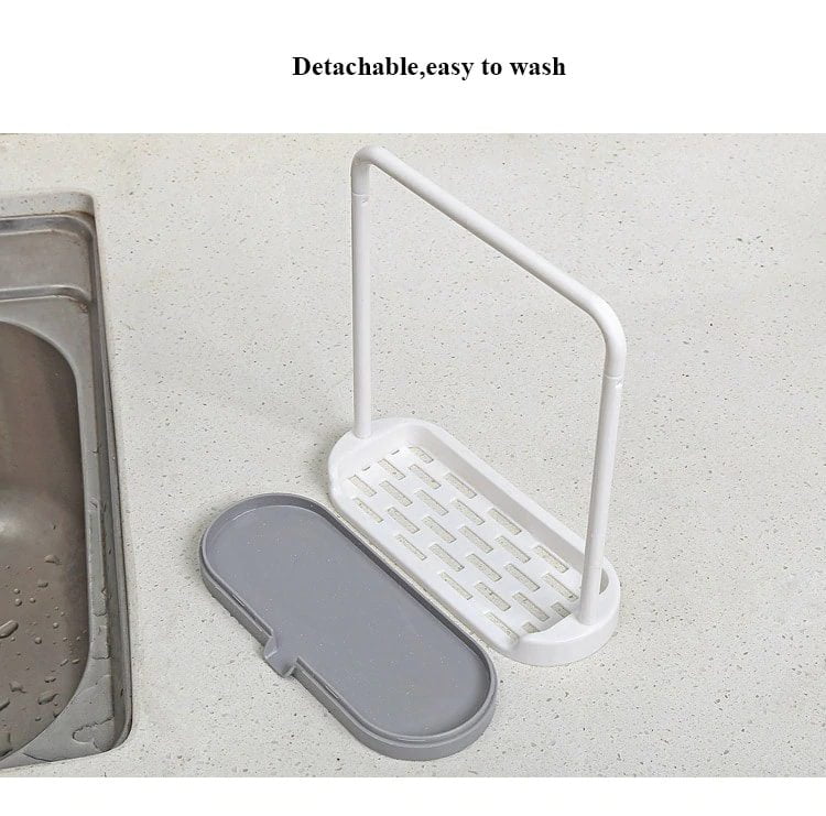 Plastic Soap Dish With Towel Holder Pas