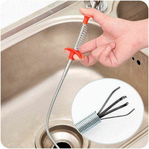 Sink Pipe Blockage Remover Wire